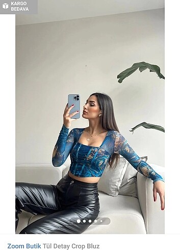 Crop bluz