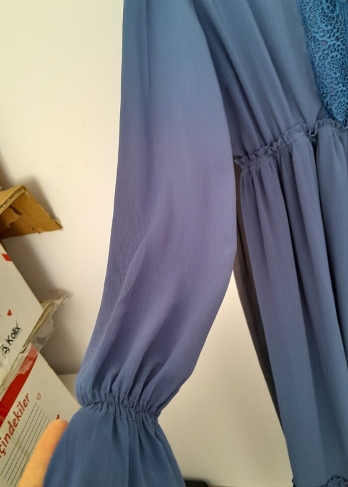 #uzunelbise #lastiklielbise #şüfonelbise #inceelbise - Görsel 2