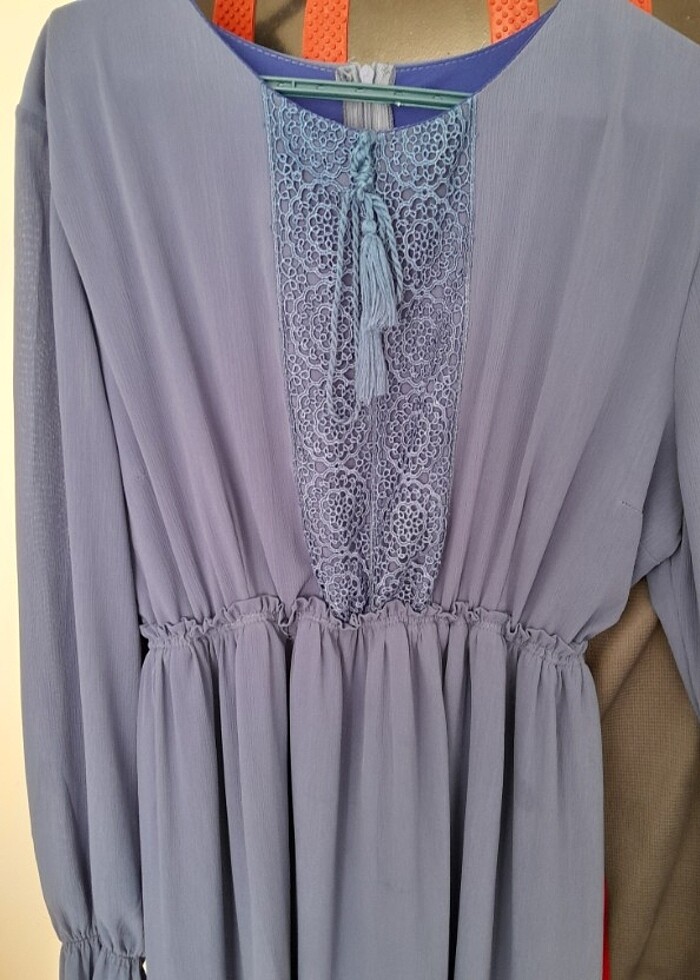 #uzunelbise #lastiklielbise #şüfonelbise #inceelbise - Görsel 4