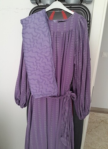 #uzunelbise #kışlıkelbise #genişelbise #robalıelbise  #hamileelb - Görsel 7