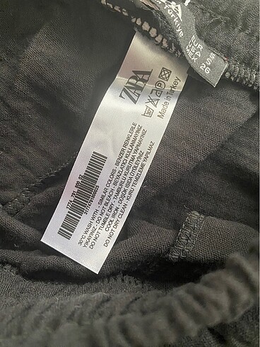xl Beden Zara Keten Müslin Pantolon