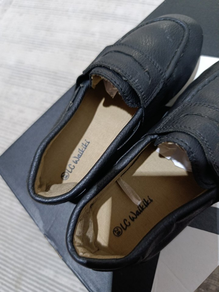 Siyah Erkek Çocuk Tokalı Loafer Ayakkabı - Görsel 5