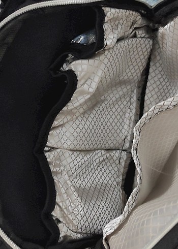 Simli Siyah anne Bebek Sırt Çantası - Görsel 4