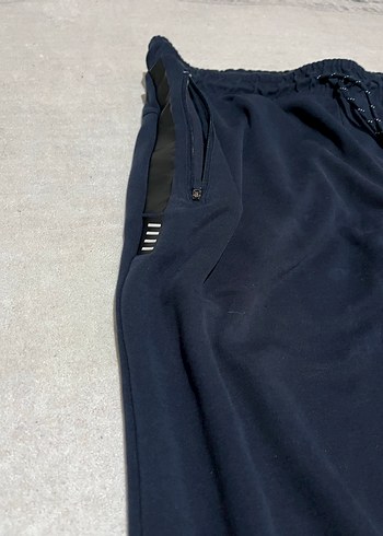 Lacivert Erkek Rahat Kesim Eşofman Altı - Görsel 3