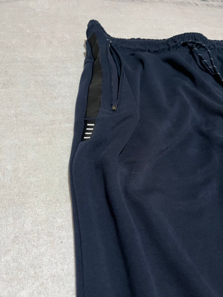 Lacivert Erkek Rahat Kesim Eşofman Altı - Görsel 3