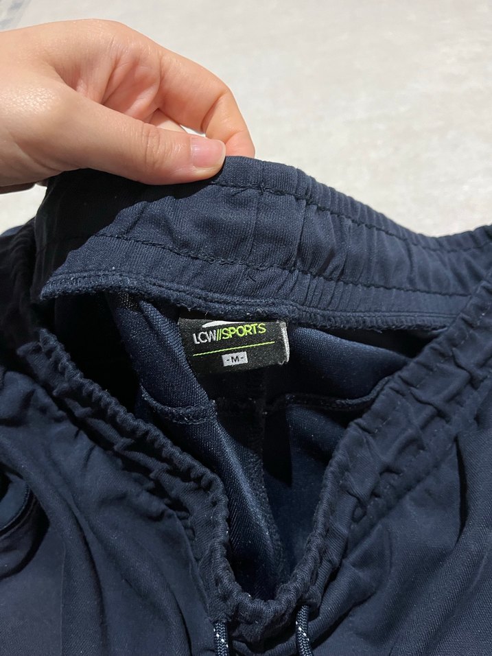 Lacivert Erkek Rahat Kesim Eşofman Altı - Görsel 4