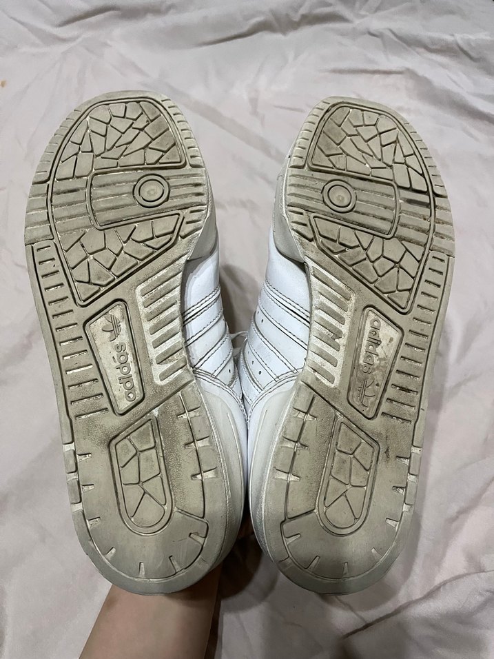 Beyaz Minimalist Erkek Spor Ayakkabı - Görsel 5