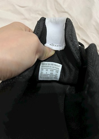 Siyah Kadın Spor Ayakkabı Velcro Detaylı - Görsel 5