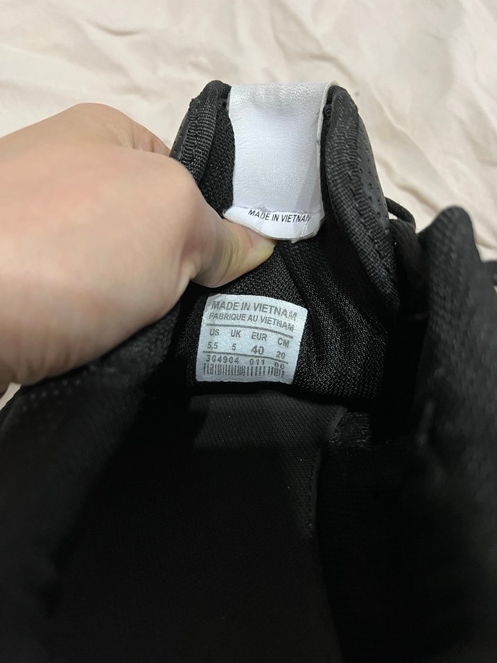 Siyah Kadın Spor Ayakkabı Velcro Detaylı - Görsel 5