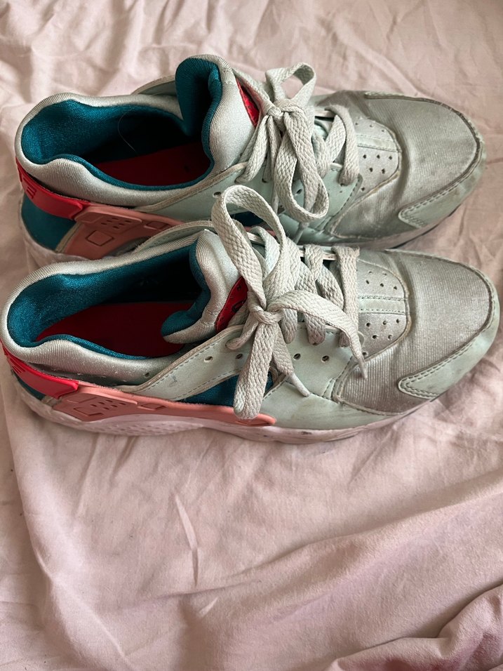 Bağcıklı Çok Renkli Kız Çocuk Spor Ayakkabı - Görsel 4