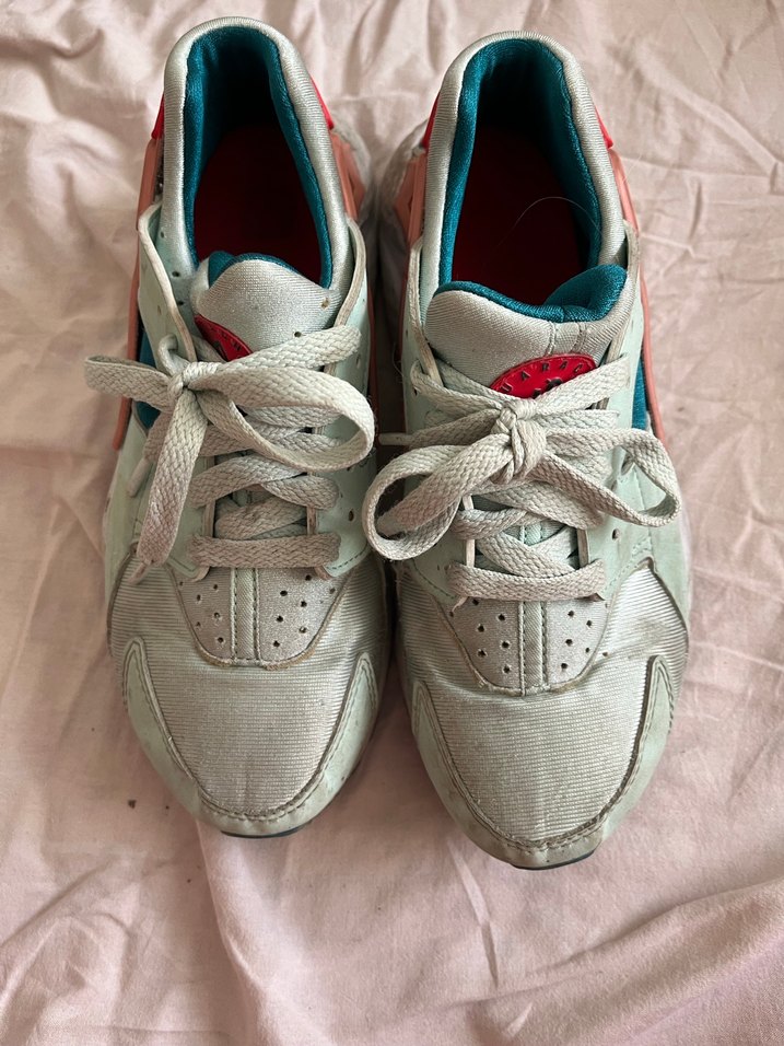 Bağcıklı Çok Renkli Kız Çocuk Spor Ayakkabı - Görsel 5