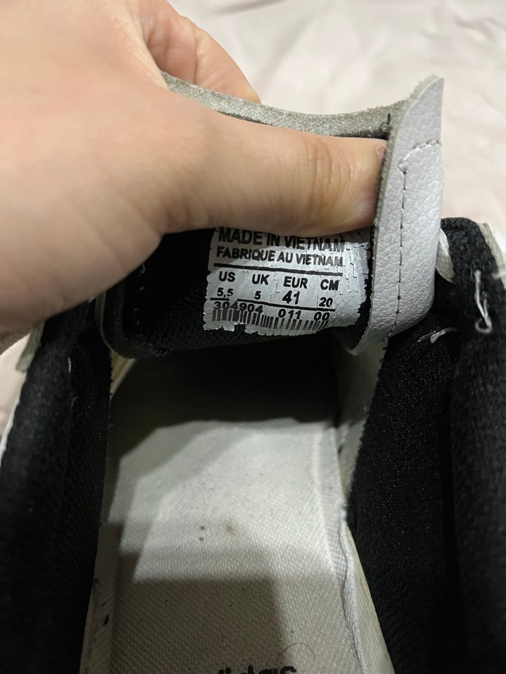 Beyaz Çizgili Kadın Spor Ayakkabı - Görsel 5