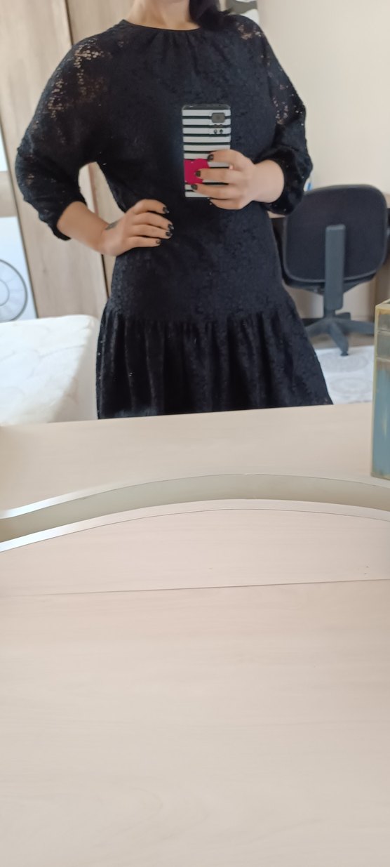 dantel elbise - Görsel 2