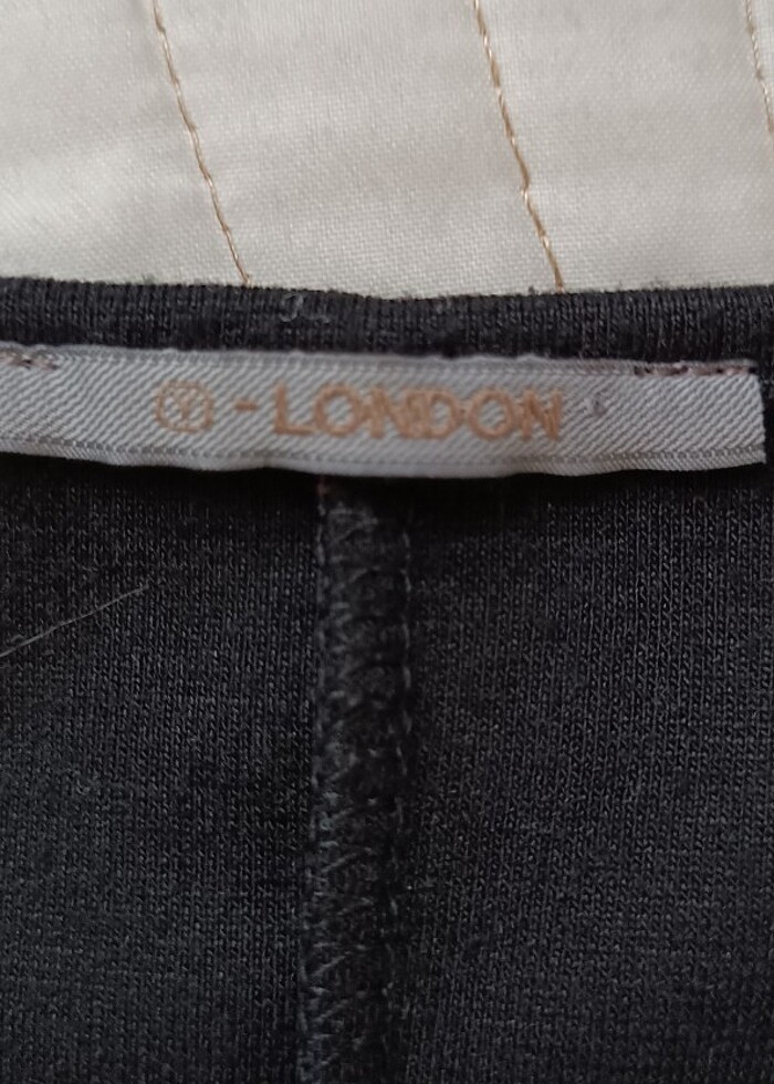 sıfır kol taşlı elbise - Görsel 2