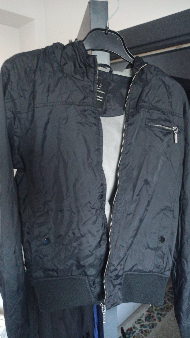 Colins siyah içi kürklü mont - Görsel 2