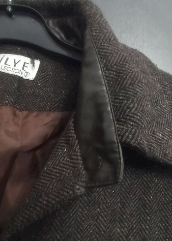 Kahverengi Kuşaklı Uzun Kadın Kaban - Görsel 2