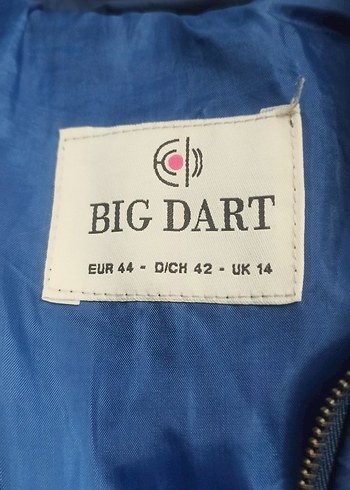 Uzun Lacivert Kadın Kışlık Mont sorunsuz - Görsel 7