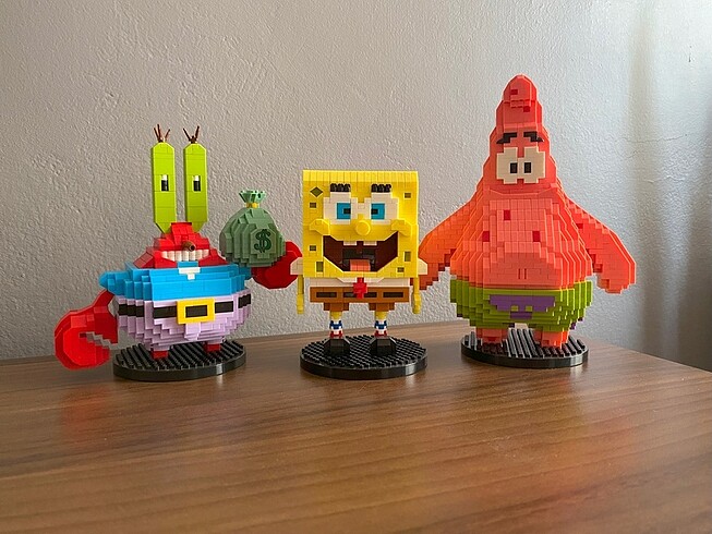 Beden SüngerBob Lego 7li Set