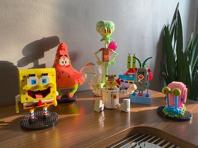 Beden Renk SüngerBob Lego 7li Set