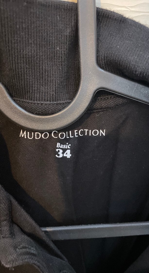 Kız Siyah Kısa Kollu Polo Yaka elbise - Görsel 2