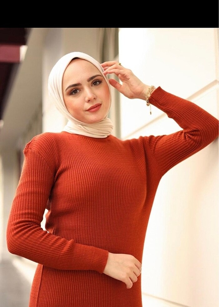 Tesettür elbise - Görsel 5