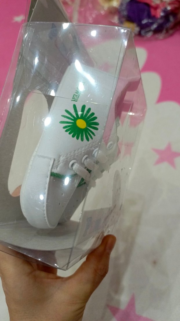 Beyaz unisex Bebek İlk Adım Ayakkabısı - Görsel 5