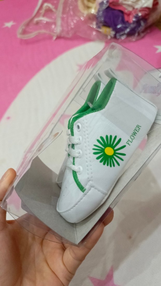 Beyaz unisex Bebek İlk Adım Ayakkabısı - Görsel 4