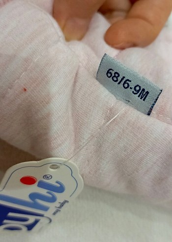 Pembe Kapüşonlu Kız Yeleği - Görsel 5