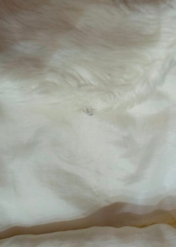 Kız Çocuk Beyaz Kürk Detaylı Yelek - Görsel 3