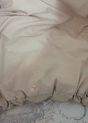 xs Beden Bej Kadın Midi Kışlık Ceket Kapüşonlu