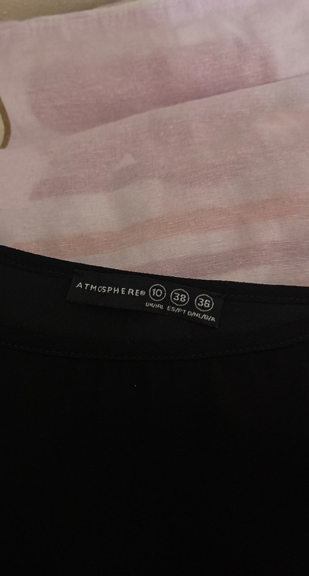 Kısa Kollu Siyah Midi Elbise - Görsel 2