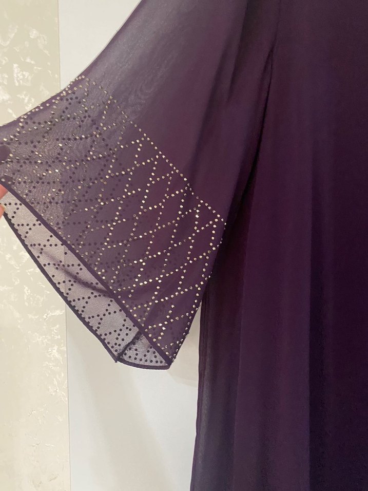 Drapeli Mor Hamile Tunik - Görsel 2