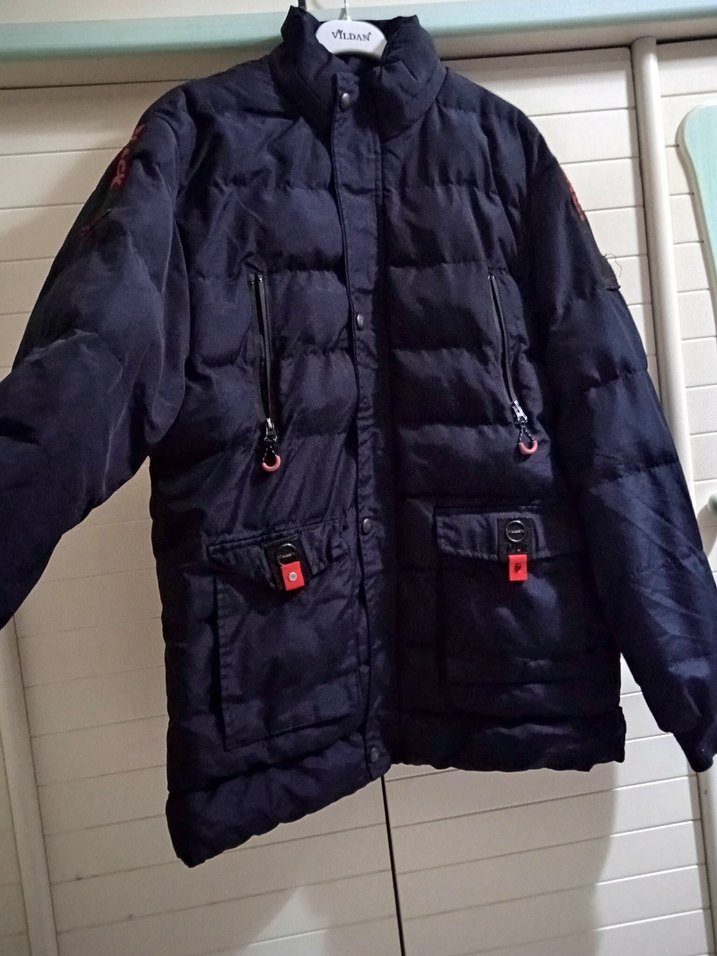 Erkek  Fermuarlı Mont - Görsel 2