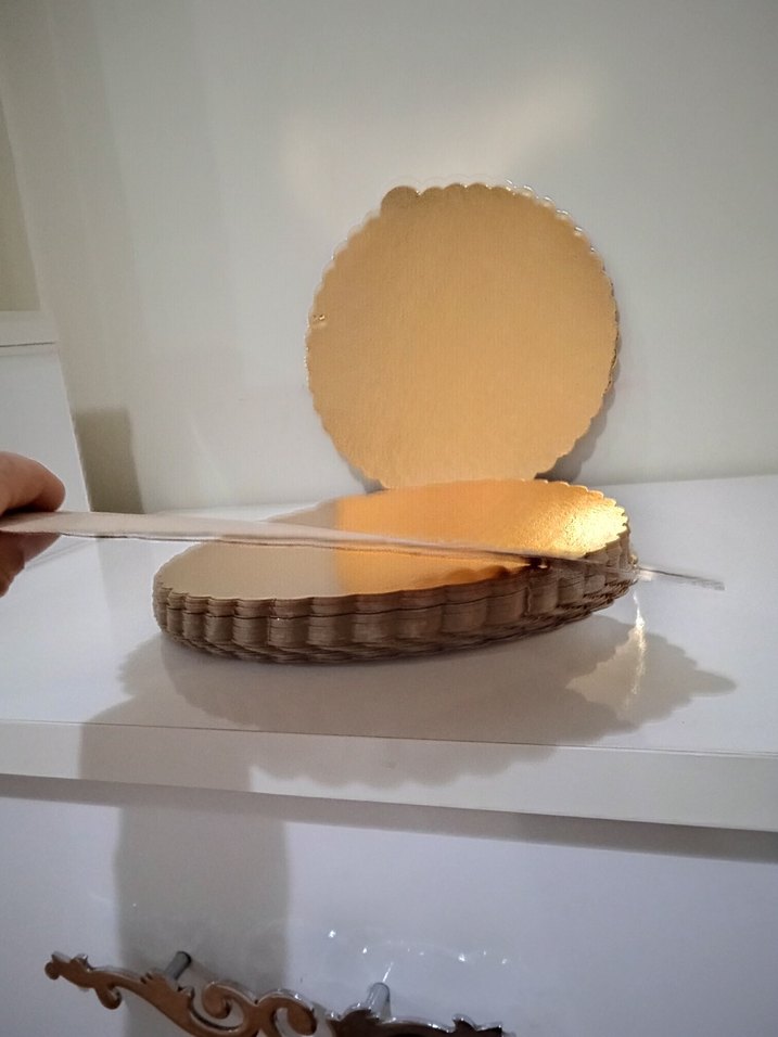 Altın Renkli Yuvarlak Kek Altlıkları - Görsel 4