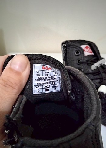 Fermuarlı Siyah Rock Punk Erkek Spor Ayakkabı - Görsel 5