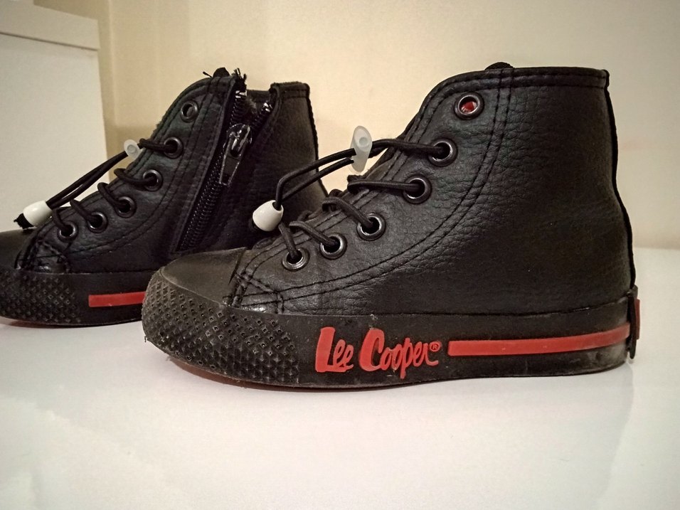 Fermuarlı Siyah Rock Punk Erkek Spor Ayakkabı - Görsel 2