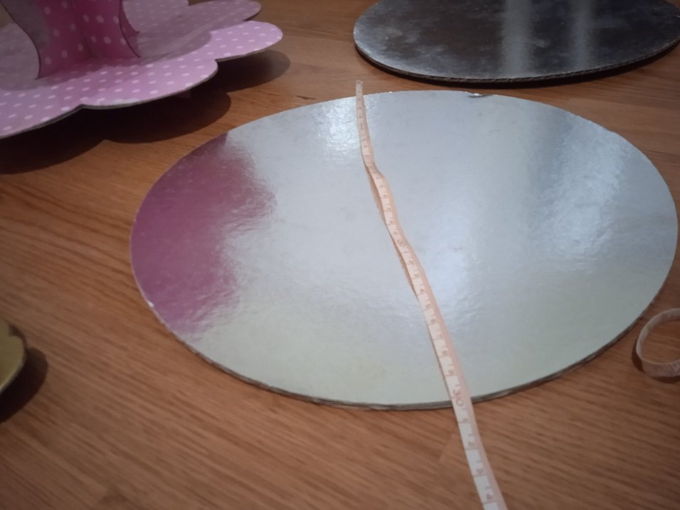 Pembe Puantiyeli Katlı Kek Standı - Görsel 3