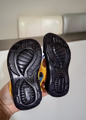 21 Beden mavi Renk Çocuklar için renkli sandaletler
