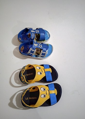 Çocuklar için renkli sandaletler - Görsel 7
