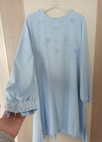xxl Beden mavi Renk Tesettür tunik