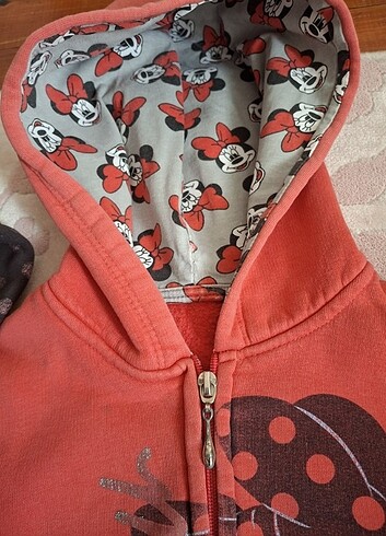 4 Yaş Beden kırmızı Renk Sweatshirt Hırka