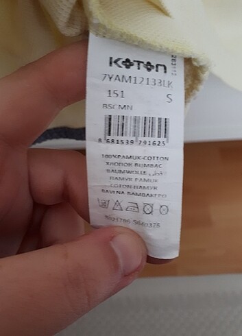 Koton Koton erkek polo yaka tişört 