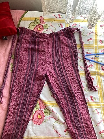 mudo yazlık pembe pantalon