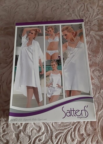 Saten gecelik 