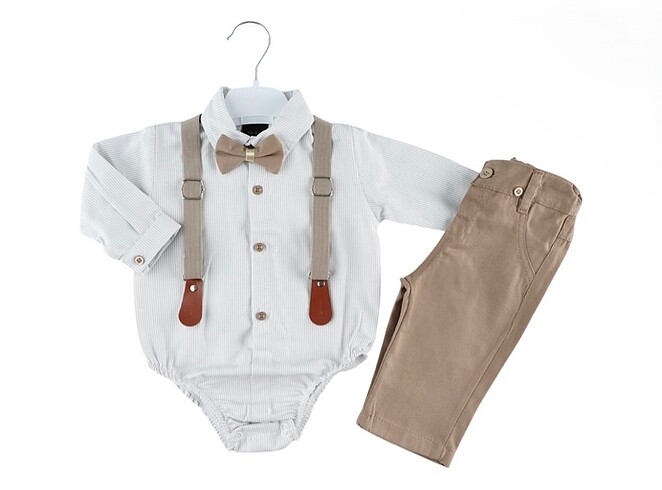 Papyonlu Bebek Takım 4 Lü Set