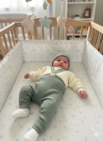 Bebek triko takım 3 lü set