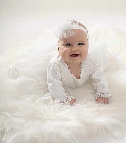 Kız bebek Mevlüt ve özel gün elbisesi - Görsel 3