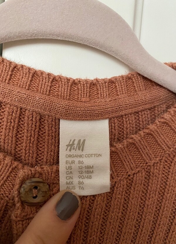 H&M ORGANIC COTON HIRKA - Görsel 3