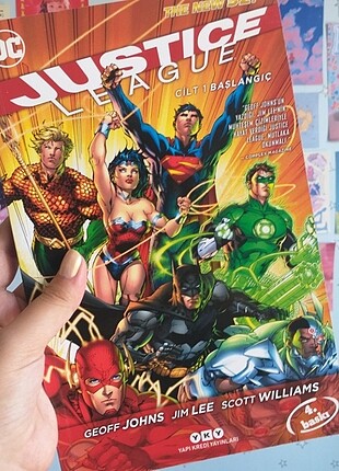 justice league çizgi roman cilt 1