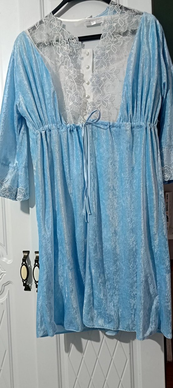 Nakışlı Bohem Kadın Kısa Kollu Pijama Takımı - Görsel 2